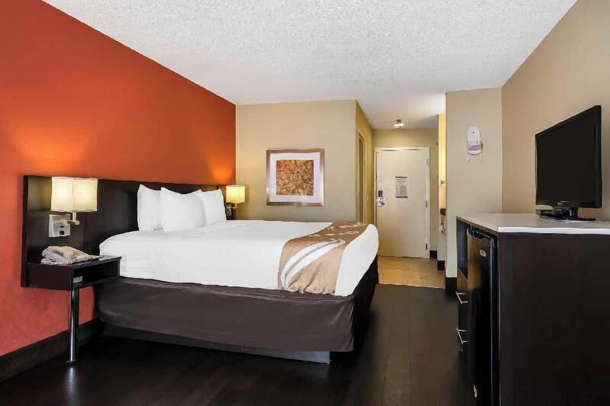 Premium bedding, in-room safe, desk, iron/ironing board