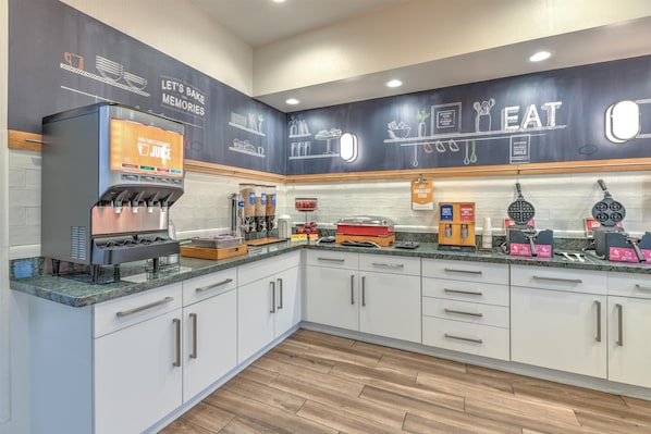 Petit déjeuner buffet compris tous les jours