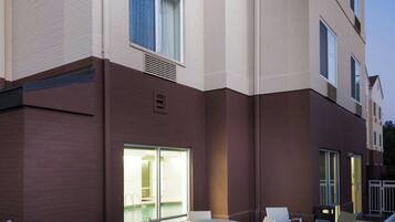 Näkymä majoituspaikasta