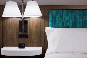 In-room safe, blackout curtains, iron/ironing board