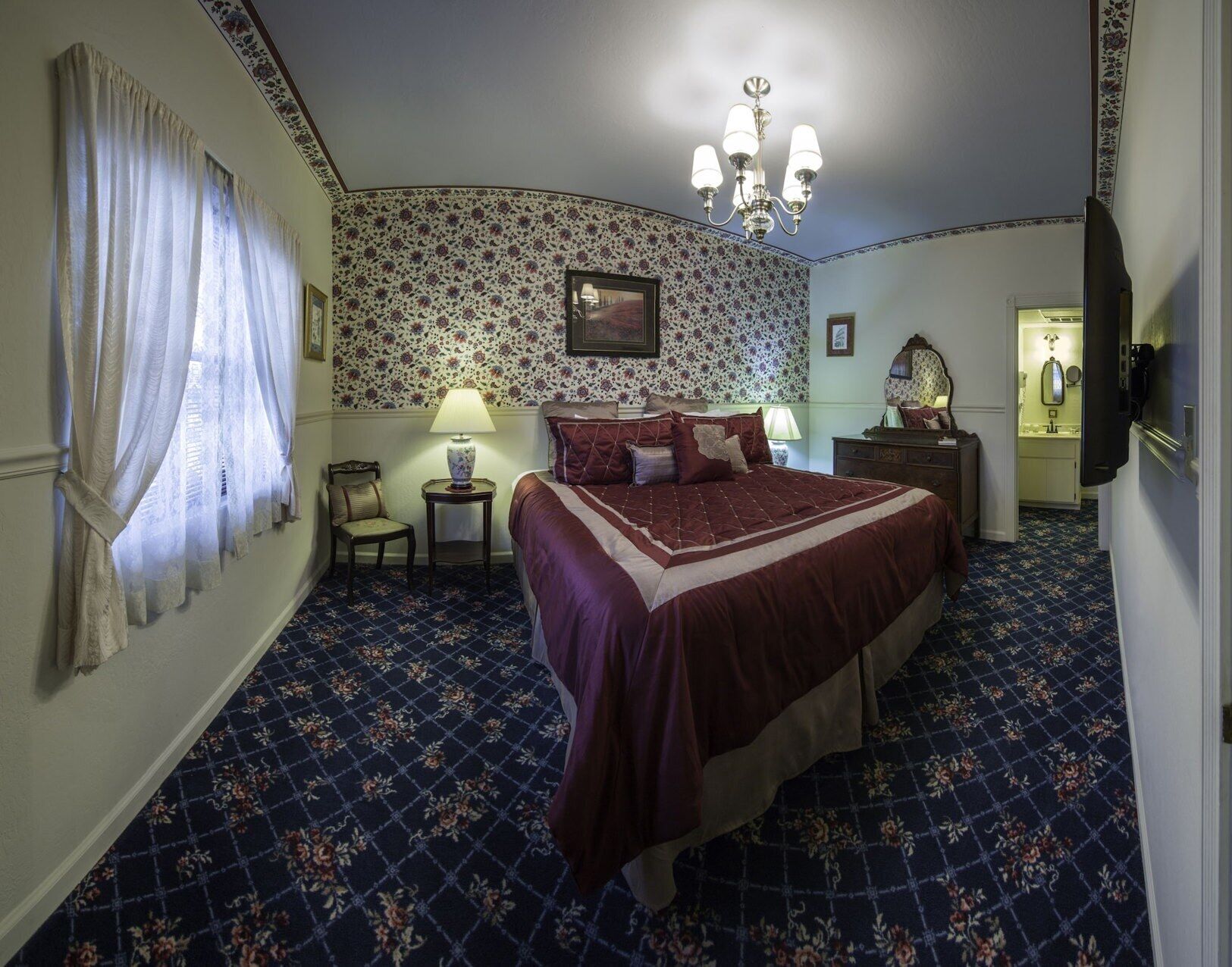 Premium bedding, pillow-top beds, individually decorated