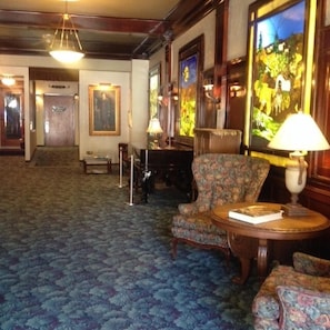 Sitzecke in der Lobby