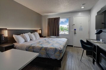 Memory-foam beds, individually decorated, individually furnished, desk