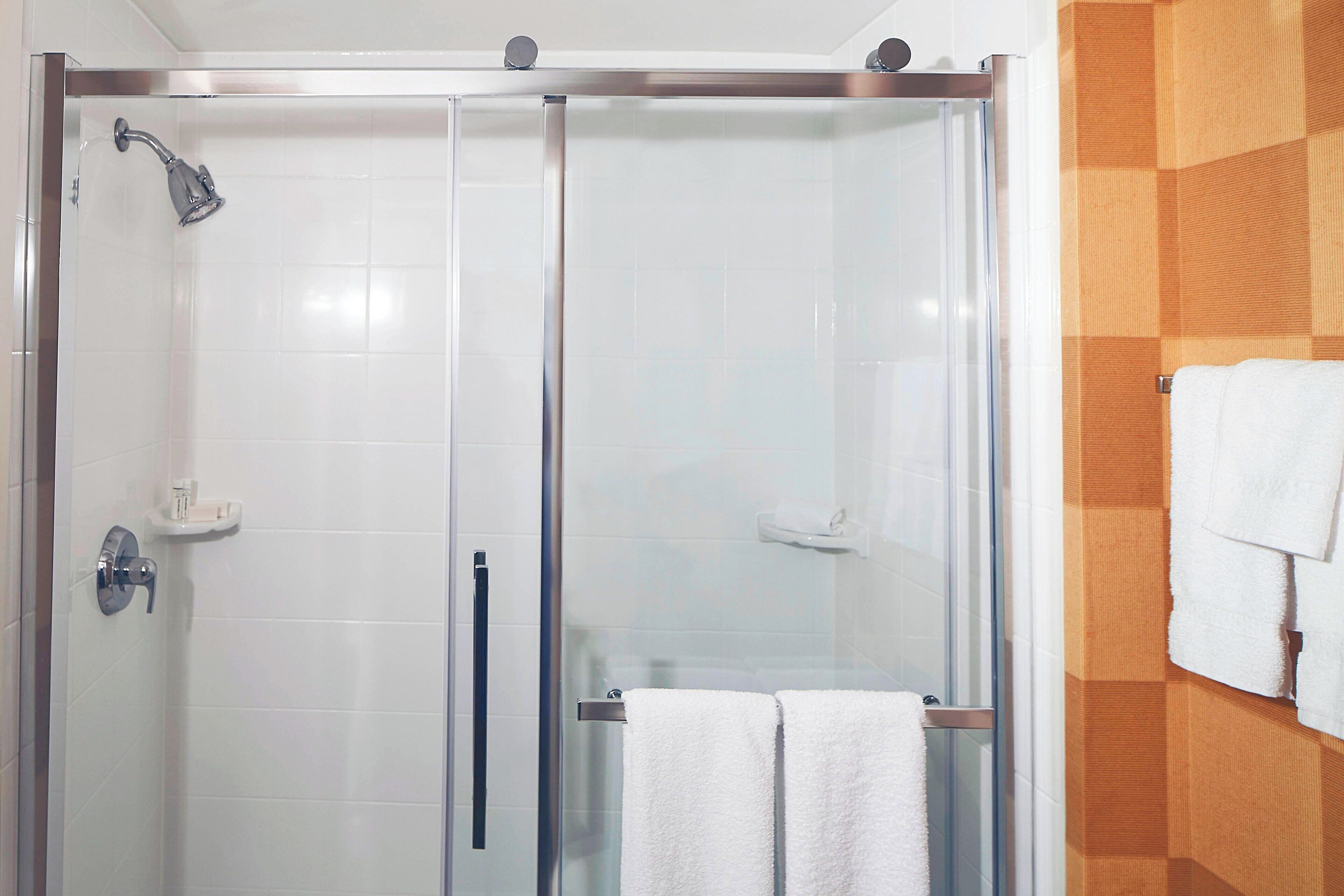 free toiletries, hair dryer, towels, soap