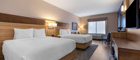 Premium bedding, in-room safe, desk, laptop workspace
