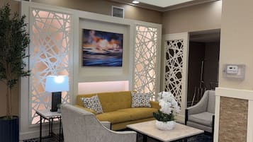 Sala de estar en el lobby