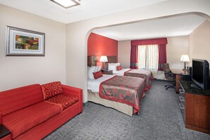Desk, laptop workspace, iron/ironing board, free cots/infant beds - Ramada by Wyndham Alpharetta/Atlanta North (Alpharetta)