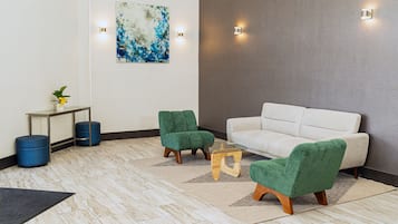 Sala de estar en el lobby
