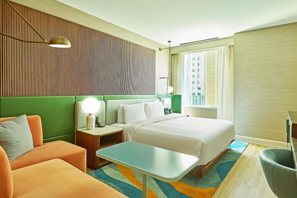 Premium bedding, pillow-top beds, in-room safe, desk