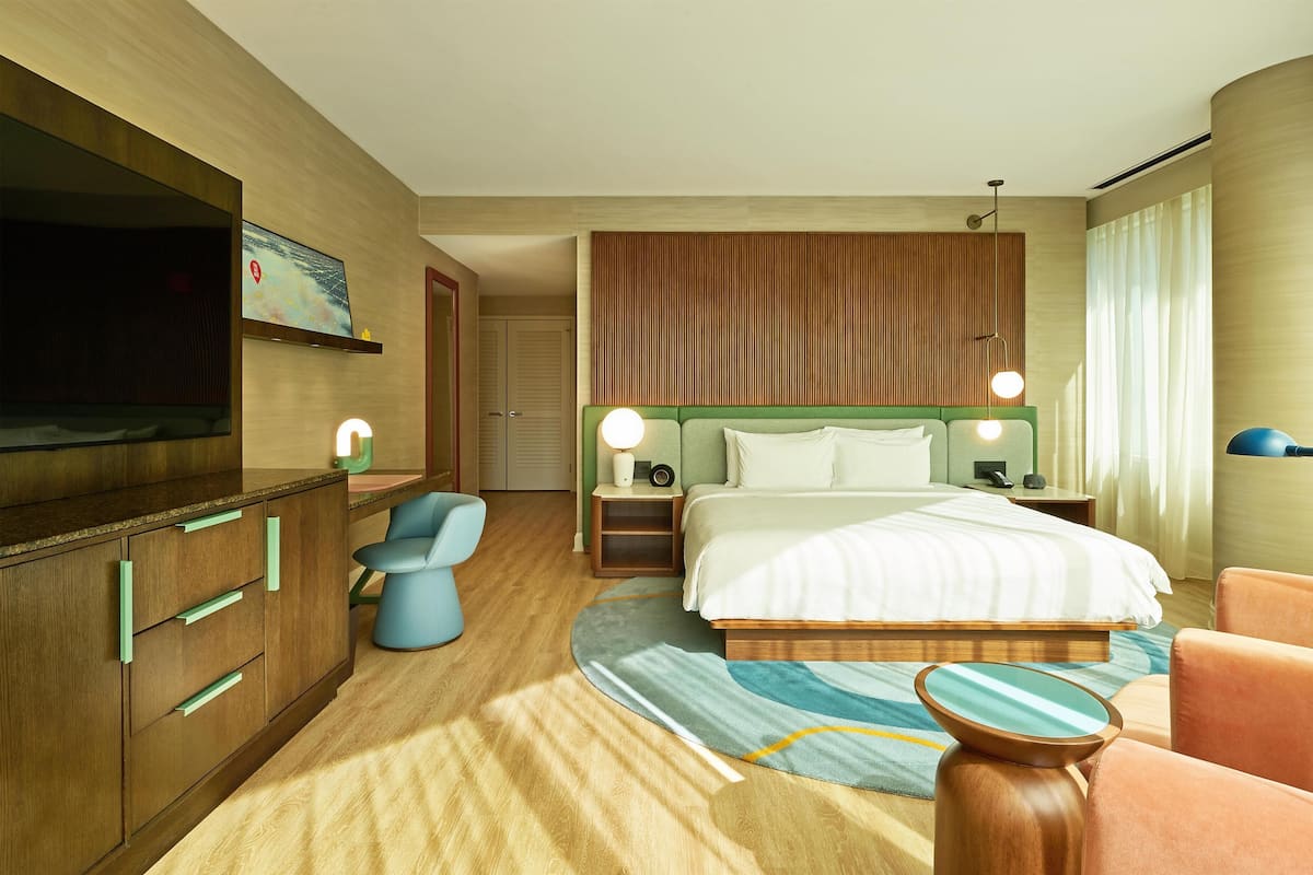 Zimmer, 1 King-Bett, Eckzimmer