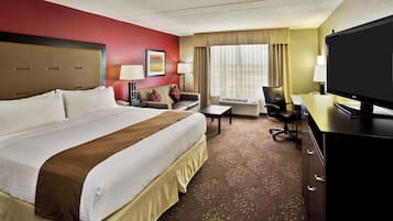 Rom – standard, 1 kingsize-seng med sovesofa | Sengetøy av topp kvalitet, safe på rommet og skrivebord