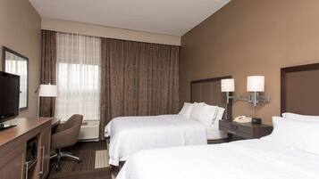 2 camas matrimoniales, no fumadores | Caja de seguridad en la habitación y tabla de planchar con plancha