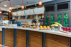 Daily cooked-to-order breakfast for a fee
