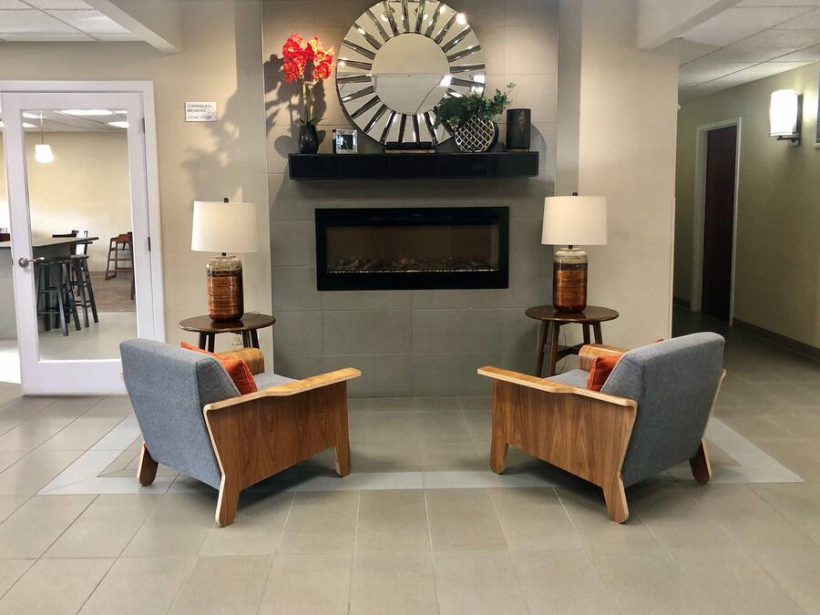 Sala de estar en el lobby