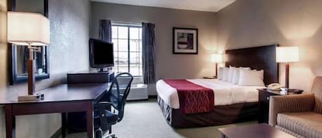 Suite Luxe | Bureau, fer et planche à repasser, Wi-Fi gratuit, draps fournis