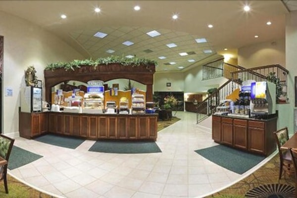 Free buffet breakfast
