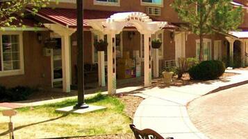 Facciata della struttura