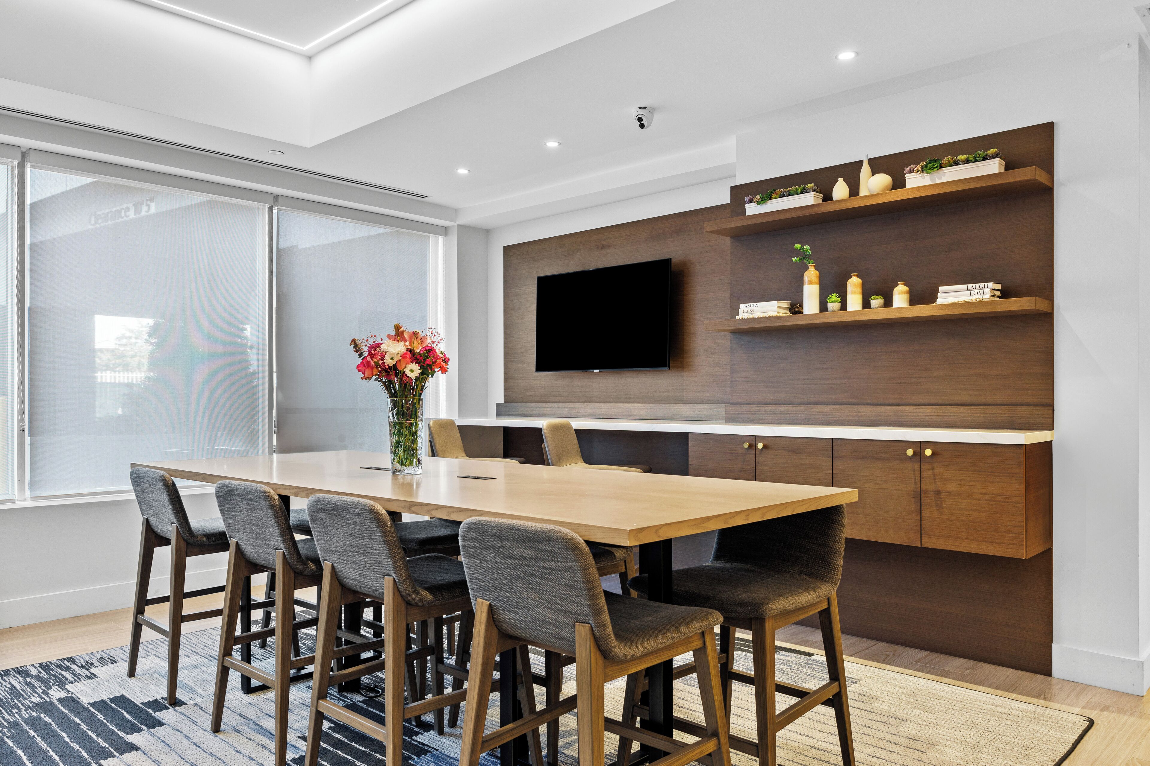 Sala de estar en el lobby