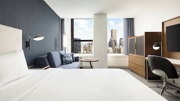 Hochwertige Bettwaren, Pillowtop-Betten, Zimmersafe, Schreibtisch