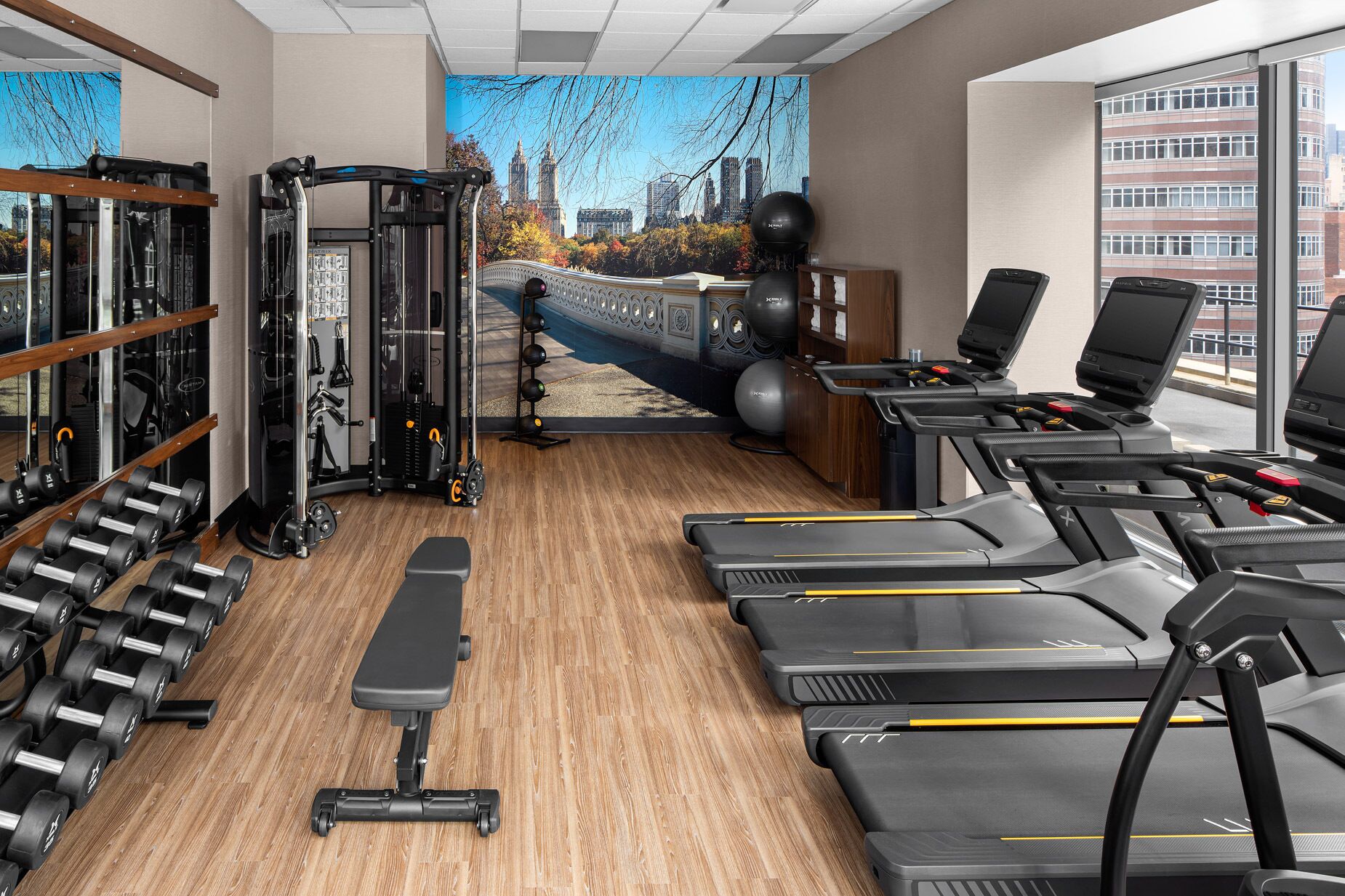 fitness facility