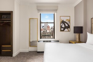 Room, 1 Double Bed | In-room safe, desk, laptop workspace, blackout drapes