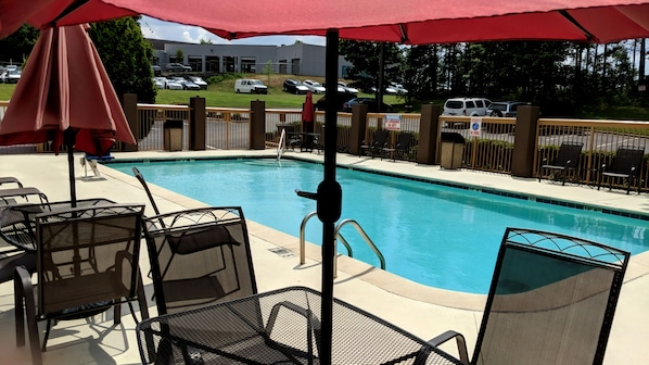 Seasonal outdoor pool