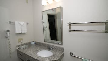 Free toiletries, hair dryer, towels, soap