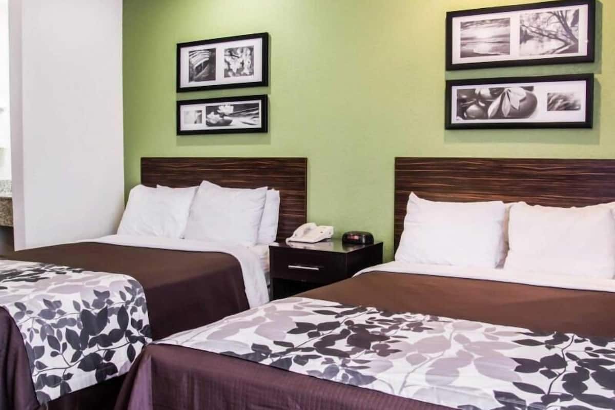 Individually furnished, desk, blackout drapes, iron/ironing board