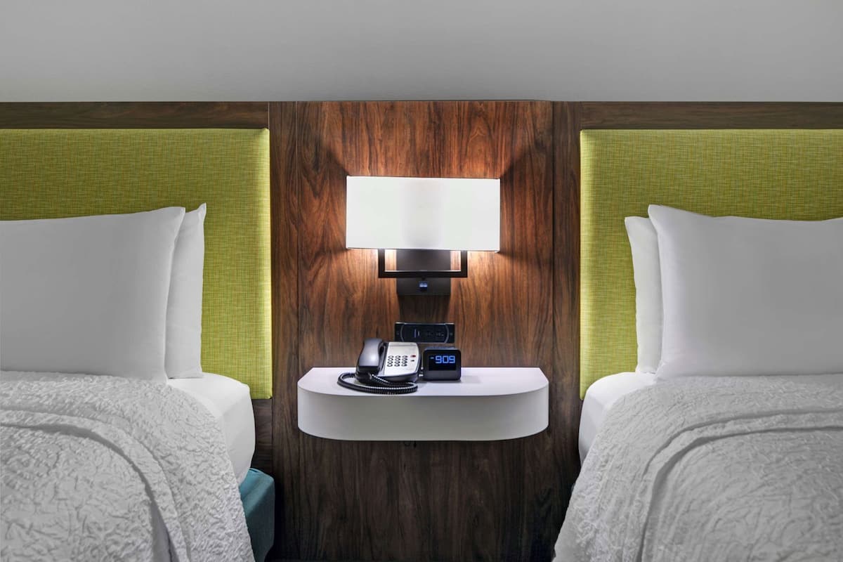In-room safe, desk, laptop workspace, blackout drapes