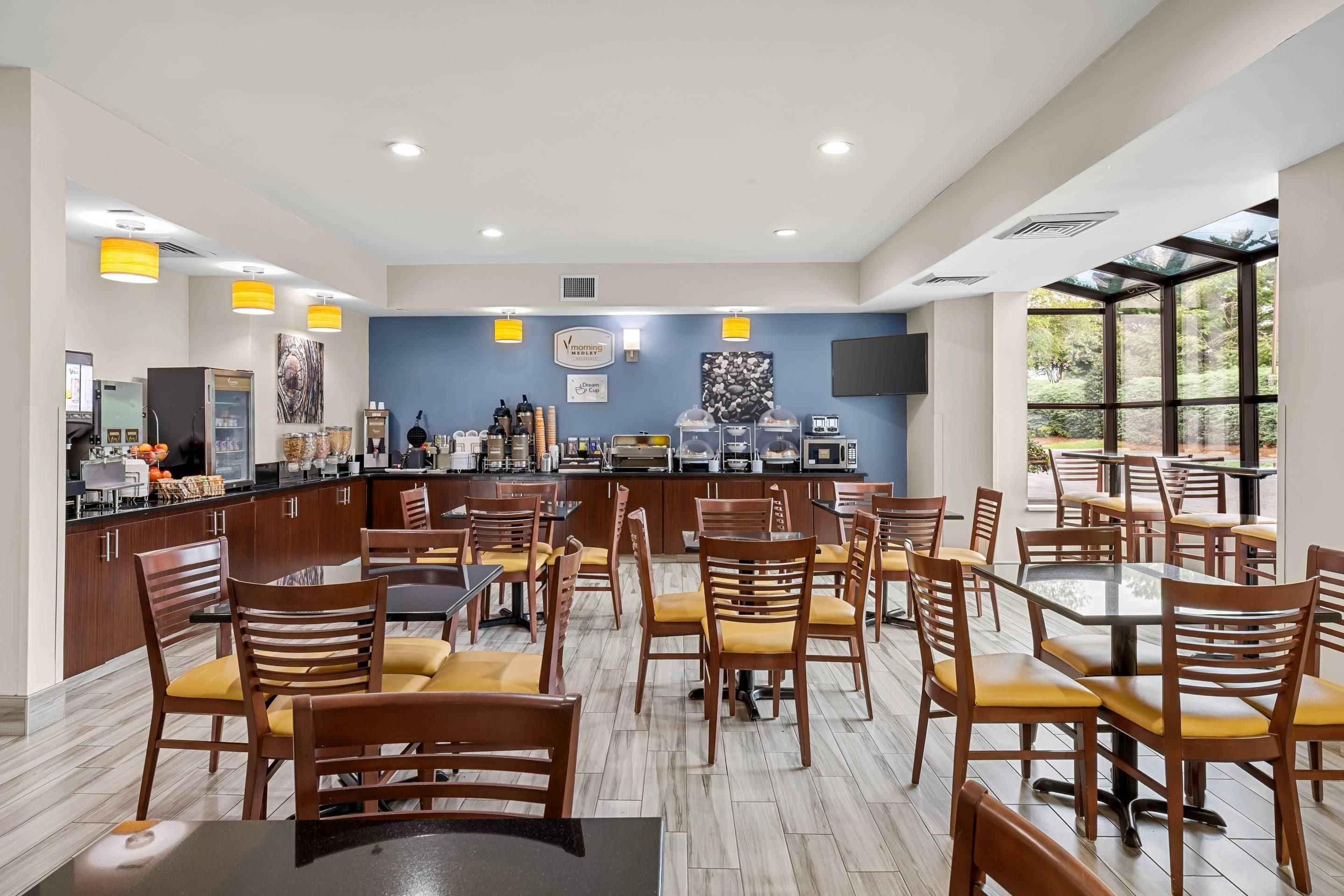 Free daily full breakfast