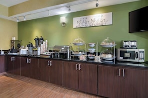 Free daily full breakfast
