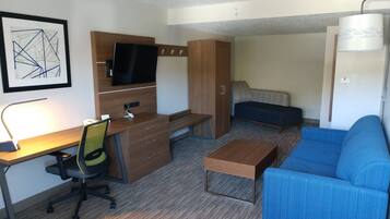Suite, 1 Bedroom (1 King Bed) | Individually decorated, individually furnished, desk, laptop workspace