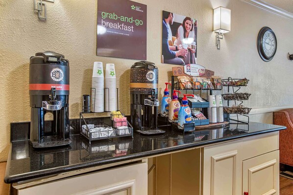 Free daily on-the-go breakfast