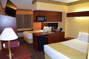 Suite, 2 Queen Beds, Non Smoking | Premium bedding, pillow-top beds, in-room safe, individually furnished