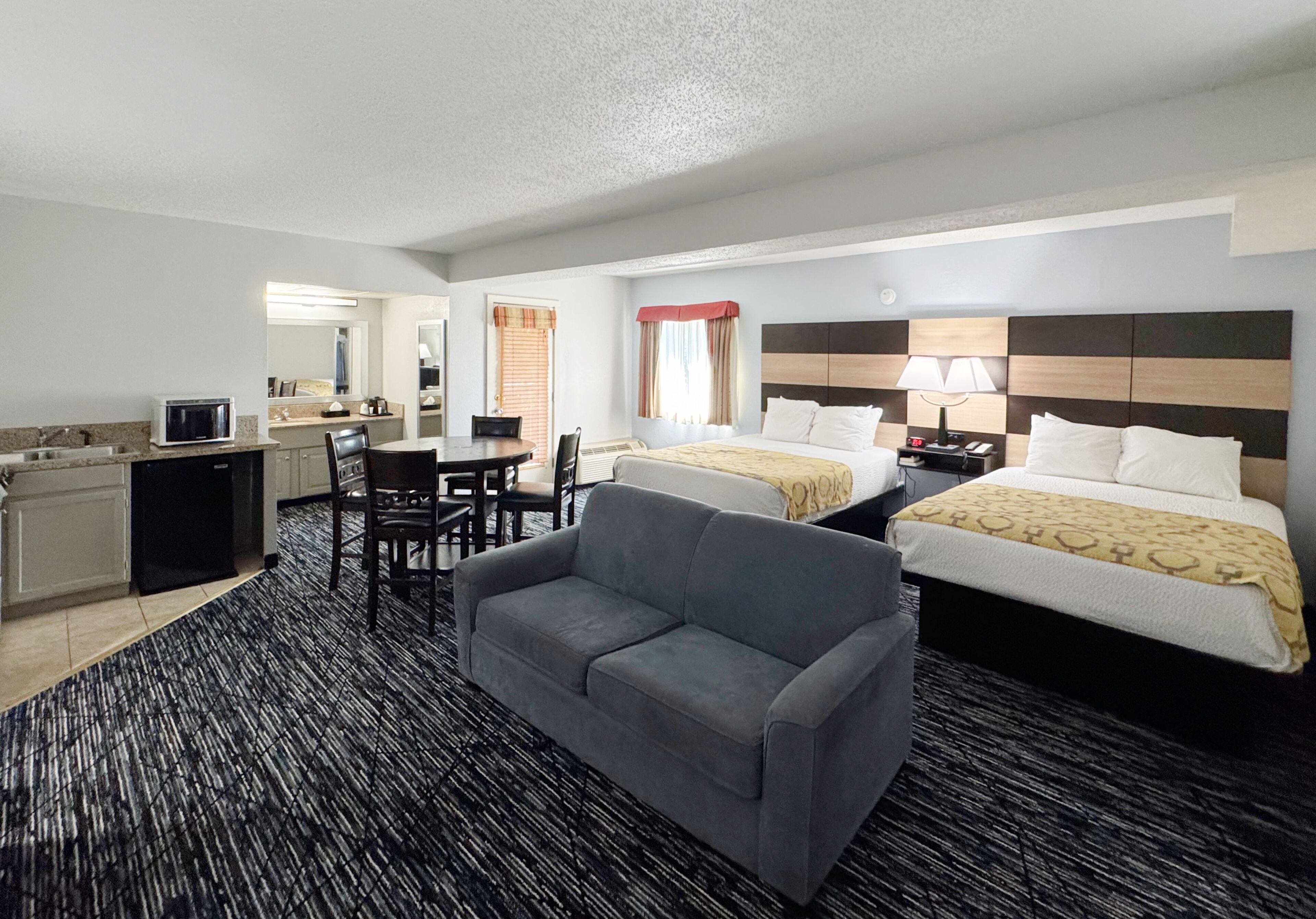 Upgraded, Suite, 2 Queen Beds, Non Smoking | Iron/ironing board, cots/infant beds, free WiFi, bed sheets