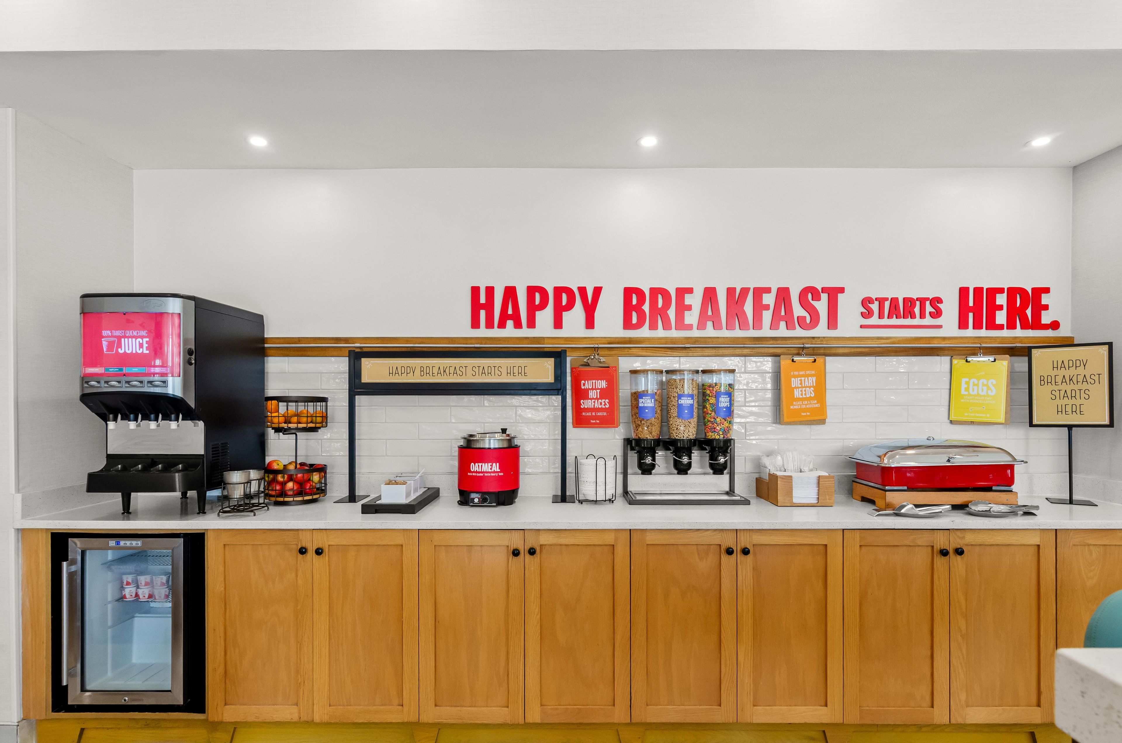 Breakfast area