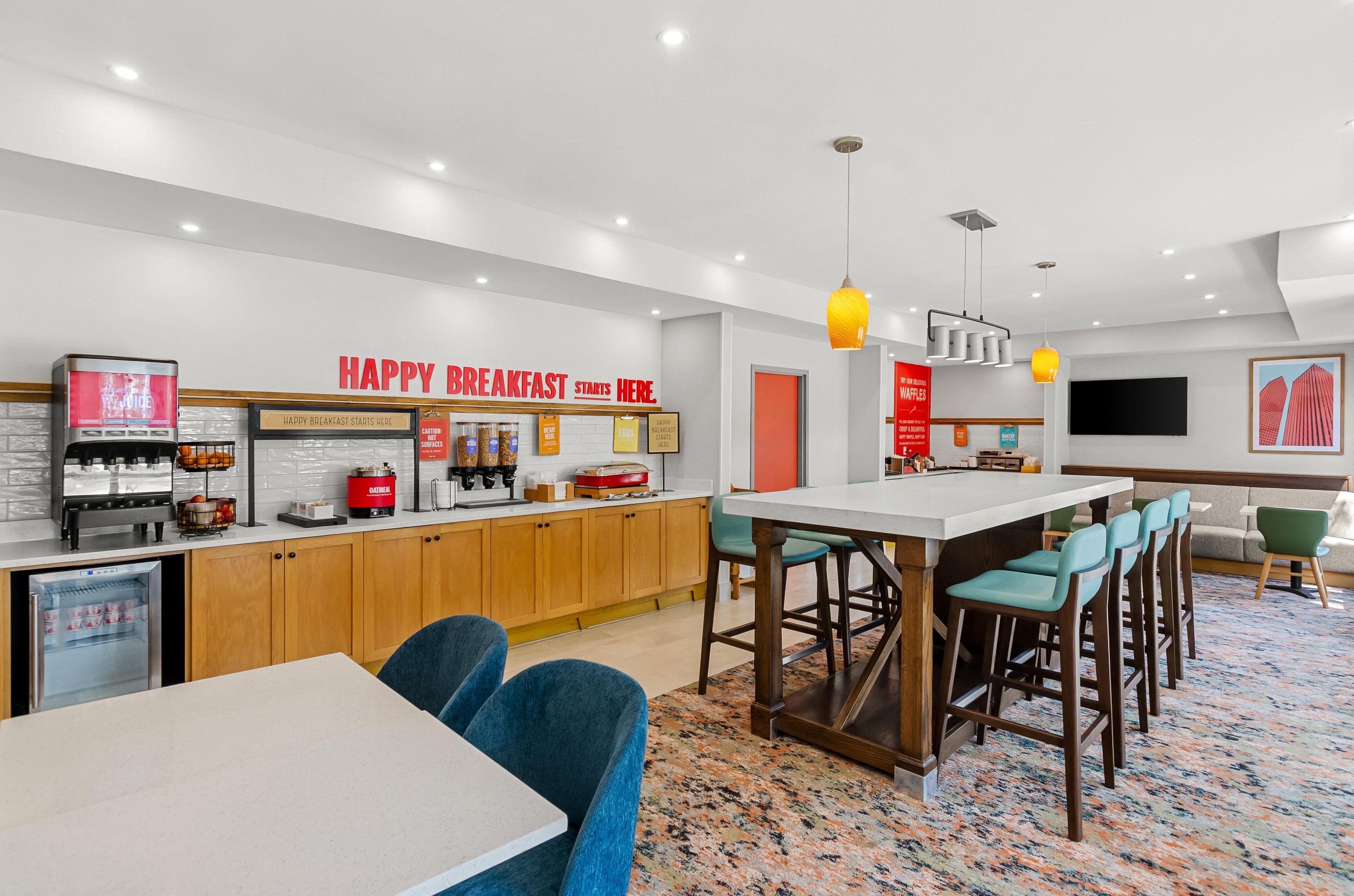 Breakfast area