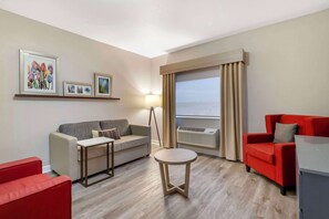 Suite, 1 King Bed, Non Smoking, Jetted Tub | Individually furnished, desk, laptop workspace, blackout drapes - Comfort Suites Shenandoah-The Woodlands (Shenandoah)