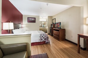 Standard Suite, 1 King Bed, Non Smoking | Desk, iron/ironing board, free cribs/infant beds, rollaway beds