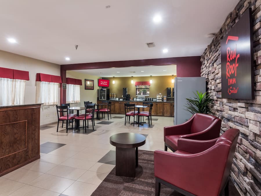 Free daily self-service breakfast