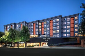 Front of property – evening/night