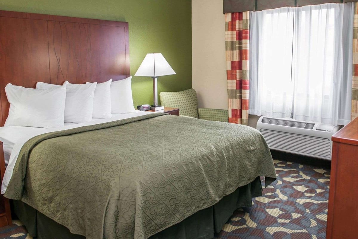 Standard Room, 1 Queen Bed, Non Smoking | Desk, soundproofing, iron/ironing board, cribs (free)