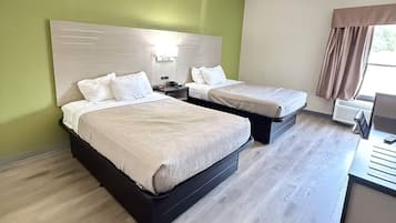 Desk, iron/ironing board, free WiFi, bed sheets