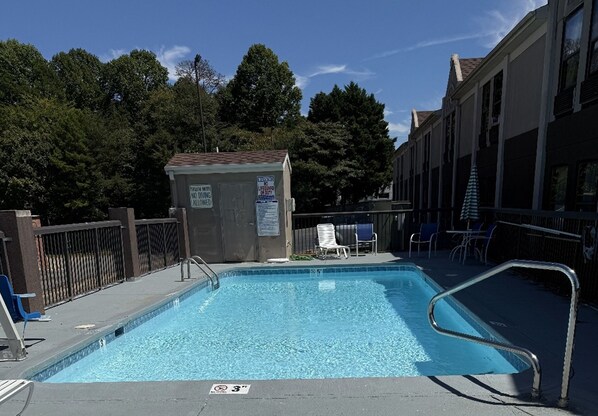 Seasonal outdoor pool