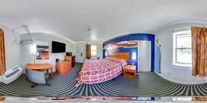 Standard Room, 1 Queen Bed, Non Smoking | Individually furnished, desk, free WiFi, bed sheets