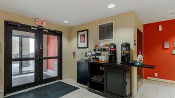 Free daily on-the-go breakfast