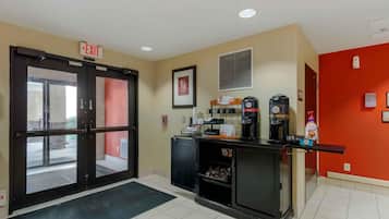 Free daily on-the-go breakfast