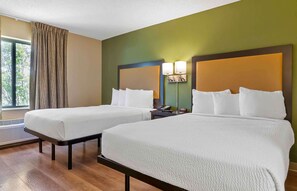 Studio, 2 Double Beds, Non Smoking | Desk, iron/ironing board, free WiFi, bed sheets - Extended Stay America Suites Jacksonville Camp Lejeune (Jacksonville)