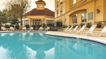Seasonal outdoor pool