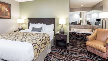 In-room safe, desk, blackout drapes, iron/ironing board